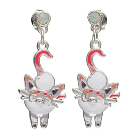 Pokemon Center Original Pokémon Accessory Zinc Earrings 85 Jade Zoroa