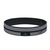 FlipBelt Cinturón Reflectante para Correr, Negro, Grande