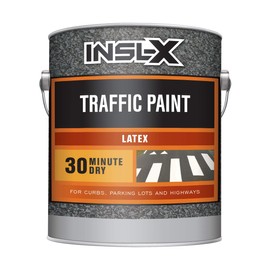 INSL-X Pintura de Látex Acrílica para Tráfico, Negra, 1 Galón