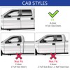 in-Channel Rain Guards for Dodge RAM 2500 3500 2019-2024 Crew