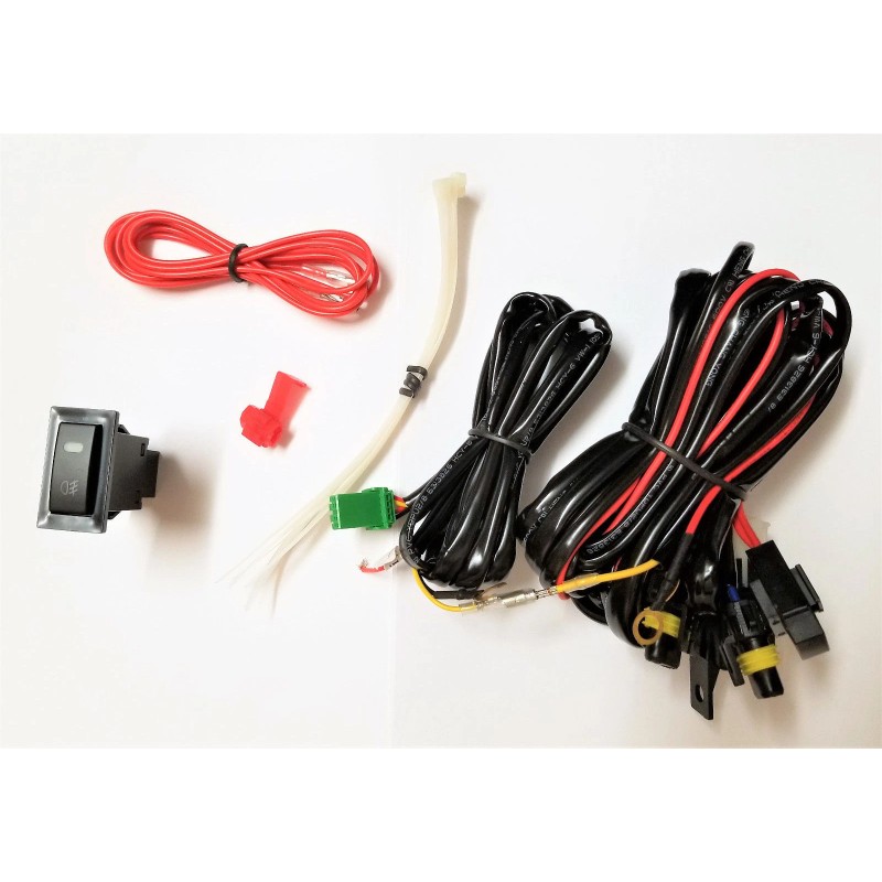 generic replacement part Pair right left fog lights & wiring