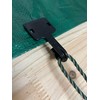 6 x Reinforced Clips for Tarpaulins, Shade Nets, Sports Nets,