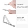 KIGFA Tablecloth Clips Picnic Table Clips Flexible Stainless Steel Table