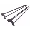 MDF 26'' Set of 4 Hairpin Coffee Table Legs 1/2"