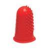 Westcott 00702 Ventilated Rubber Finger Tip Protector, Medium, 12 Piece/Box