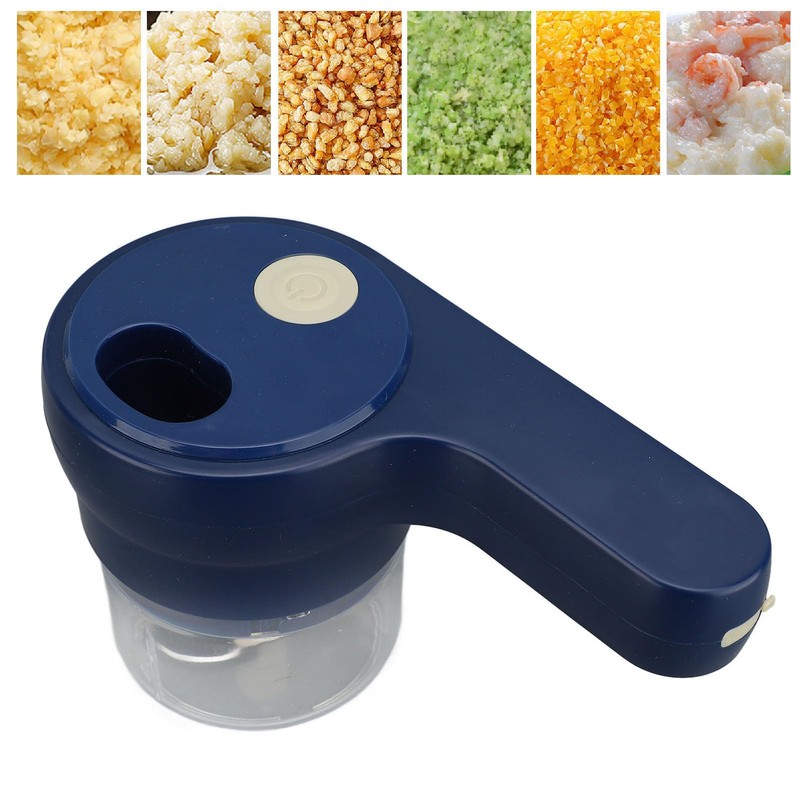 4 in 1 Vegetable Chopper, Cordless Mini Chopper Handheld Electric