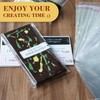 HKNMTT 190PCS Chocolate Bar Packaging Wrappers Set - 100 Large