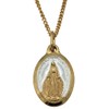 SERAL Miraculous Virgin Medal - Made in Lourdes (Fine 24k