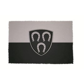 U24 Brillenputztuch Eisenberg (Pfalz) Fahne Flagge Glasreinigungstuch Microfasertuch