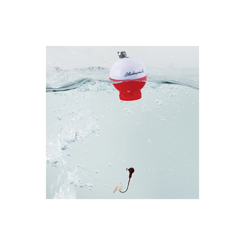 Shakespeare Hide-A-Hook Bobber, 3-Pack, Weighted Fishing Bobbers for Kids, Easy