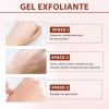 Quarxeri Purificante Exfoliante, Gel Exfoliante Avanzado 2pc Blanco