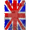 CafePress Churchill Union Jack Rectangle Bumper Sticker Car Decal