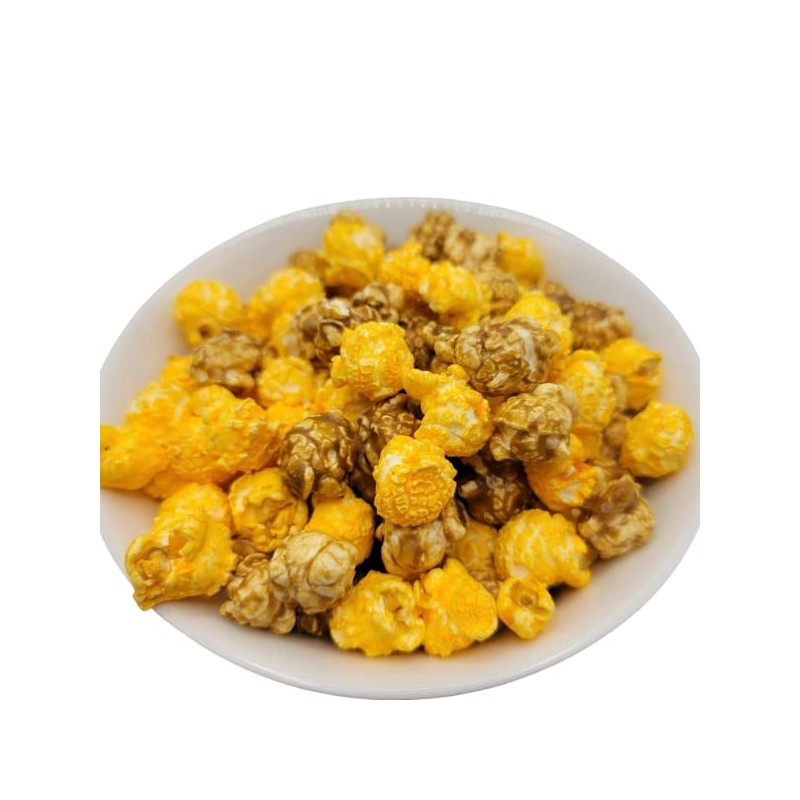 Double Delicious Cheese and Caramel Popcorn | HR Poppin' Snacks