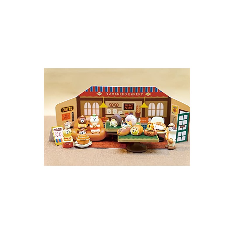 DECOLE Decor Concombre Bagel Dog W Berry ZCB-28747 Miniature Bakery