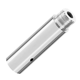 PRIOR FITNESS 125mm Extension Pole for 45mm Diameter Dance Poles Stainless Steel Titanium Extension Pole for Adjustable Dance Pole Height