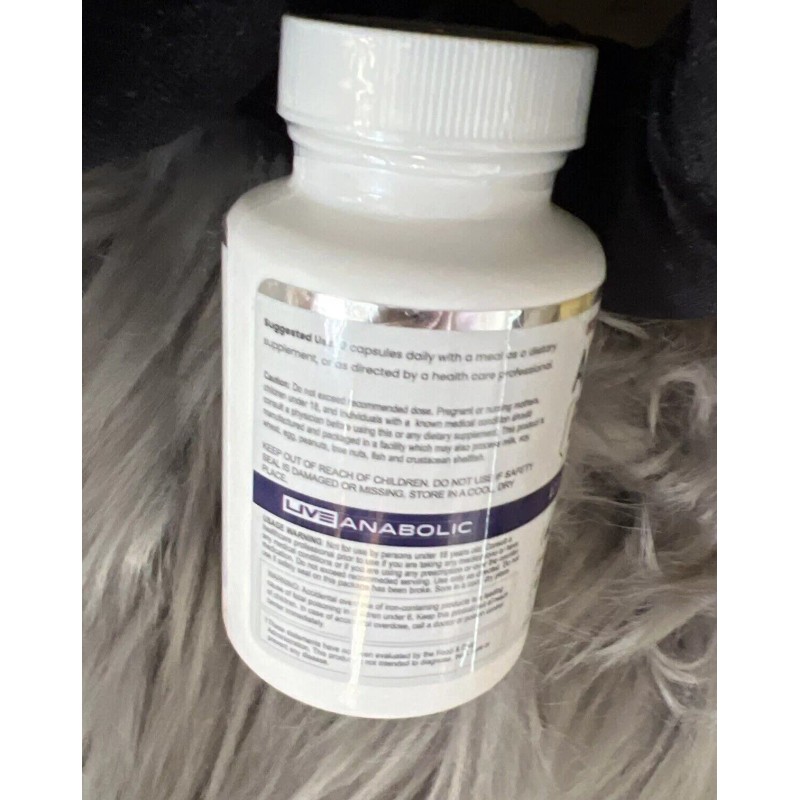 Live Anabolic Anabolic Essentials Active Men’s Multivitamin Metabolism Muscle Vitality
