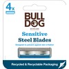 Bulldog Sensitive Razor Replacement Blades (Pack of 4)