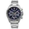 Seiko SBTR011 Men's 1/5 Second Chronograph Quartz Wristwatch, Navy, Navy