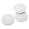 WOIWO 5 PCS Tattoo Glue Tray Transparent PVC Gasket With