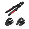 sourcing map 10 Inch Long Hand Crimping Cutting Tool Kit