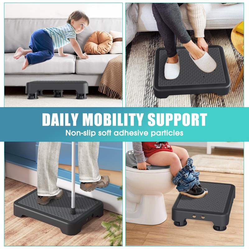 SPACELEAD Mobility Step Stool for Adults & Seniors, Indoor/Outdoor Portable
