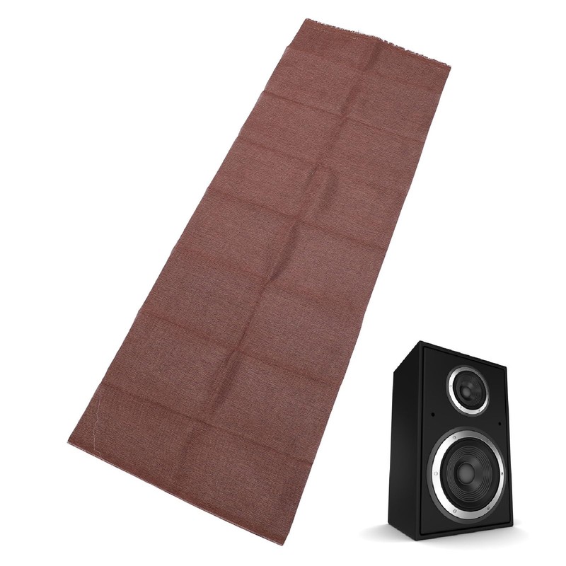Speaker Cloth Cover, Retro Style Dust Proof 150x50cm Speaker Mesh