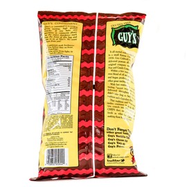 Guy’s Sweet Mesquite BBQ Chips w/Ridges – Barbeque Healthy & Salty Snacks – Super Seasoned BBQ Snacks Chips – Pantry Essentials for Lunch, Snacking, or On-the-Go Munching (8 oz Bag, Pack of 15)