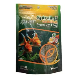 2 Bolsas Alimento Spirulina Goldfish Sunny 90 Grs (sff-08)                                                                                            
