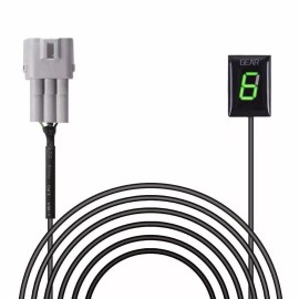 Unbranded Motorcycles Green LED Gear Indicator for Suzuki GSXR600 GSXR750 GSXR1000 SV650