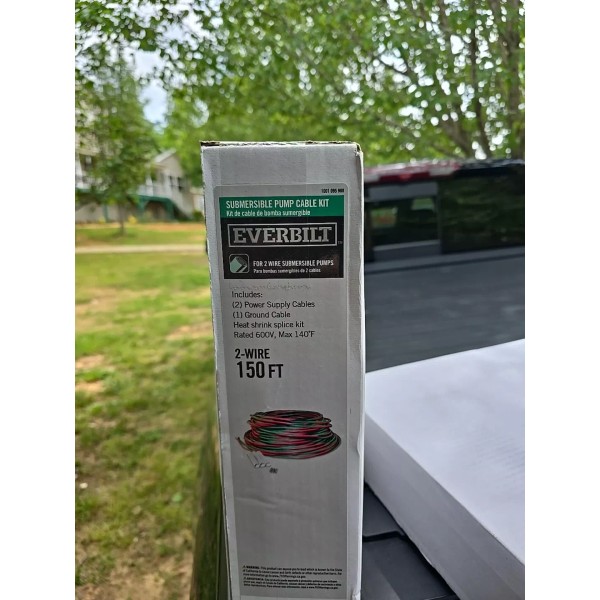 Everbilt 2-Wire Submersible Wiring Kit with Heat-shrink Tubes