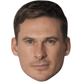 Lee Ryan (Stubble) Celebrity Mask, Flat Card Face, Fancy Dress Mask