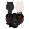 13 Pin to 7 Pin Trailer Plug Adapter Dual Socket