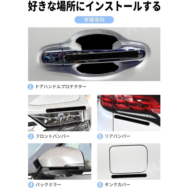N-BOX Car Door Handle Set New Model Card Handle Protector