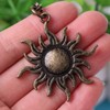 Ximimark 2 pcs Set Of Sun And Moon Pull Chain,