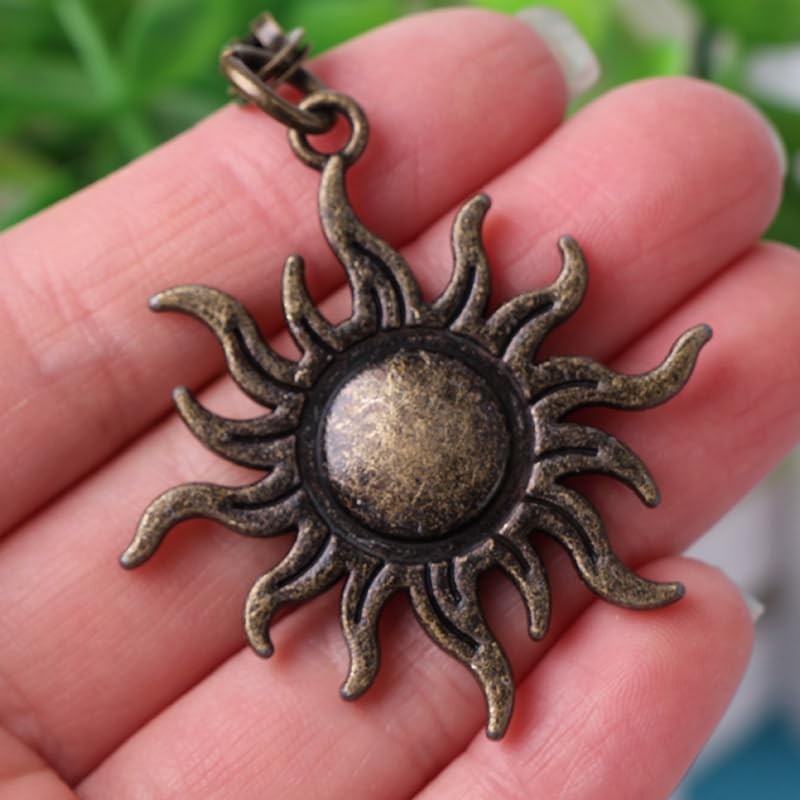 Ximimark 2 pcs Set Of Sun And Moon Pull Chain,