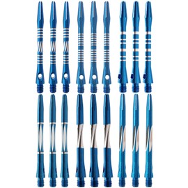 JpGdn 18pc/set Darts Shafts in Blue Metal Accessories Harrow Stems Aluminum Dart Pole Rod in Aluminum with Standard 2BA Thread Accessory(Blue)