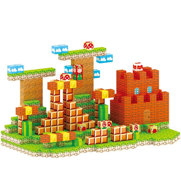 eDollable Magnetic Building Blocks - Build Mine Magnet World Set,