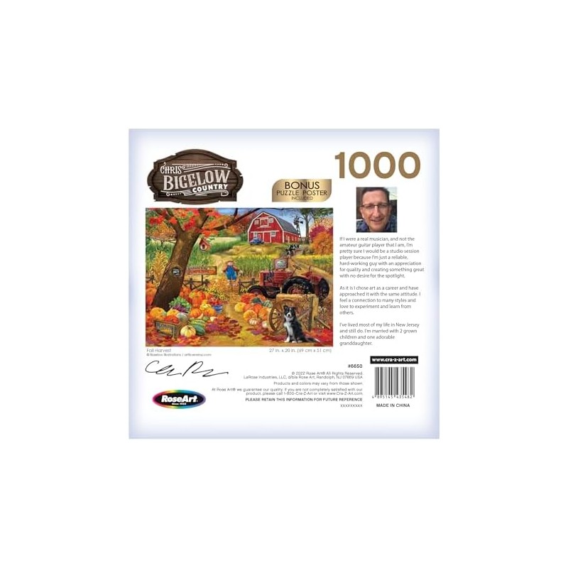 Rose Art - Chris Bigelow - Cosecha de otoño -