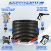 RIDGE WASHER Pressure Washer Hose 50 Feet X 3/8 Inch