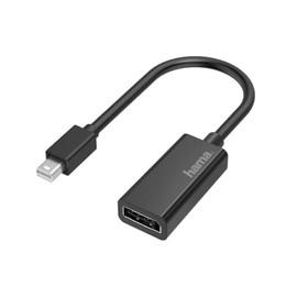 Hama Video Adapter for Mini DisplayPort to DisplayPort Port Ultra HD 4K