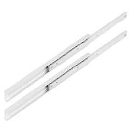 Mini Aluminum Alloy Sliding Drawer Slides Full Extension Drawer Runners Rails for Drawer Cabinet 2Pcs/ Set (140mm)