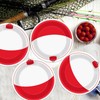 UgyDuky 50Pcs Gone Fishing Party Plates Fishing Themed Party Supplies