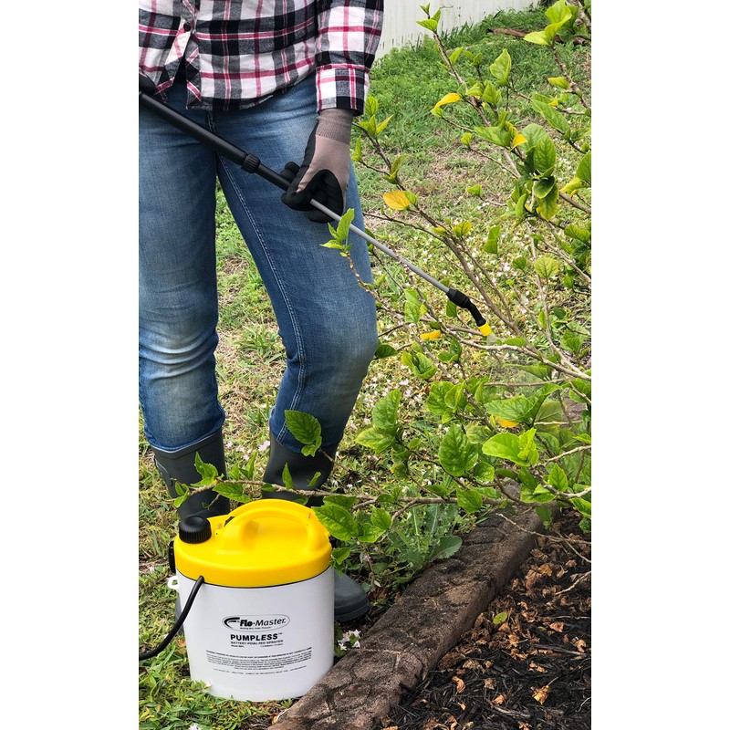 Pumpless Battery Powered Sprayer, Translucent