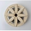 Matera Stone Round Air Vent Grille for 100mm Diameter Pipe
