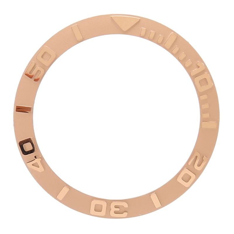 Watch Bezel Insert 38mm Ceramic Embossed Digit Watch Bezel Ring