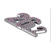 Elektroplate 26.2 Pink Crystal Marathon All Metal Emblem for Cars,