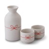 Fukubeya Mino Ware Celebration Sake Tokkuri Inokuchi Set - 1