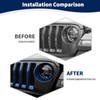 RT-TCZ for Wrangler JL Mesh Front Grille Grill Insert Headlight