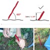 Azarxis Aluminum Tent Stakes Pegs Heavy Duty Lightweight for Camping