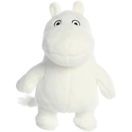 Aurora® Adorable Moomin® Moomin Stuffed Animal - Irresistible Companion - Endless Play - White 6 Inches